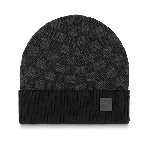 bonnet petit damier louis vuitton|Néo Petit Damier Grey Men's Beanie .